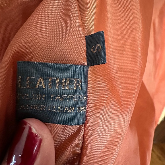 Suede Fringe Leather Jacket in Tan - Picture 8 of 9